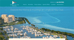 Desktop Screenshot of longboatkeymarina.com